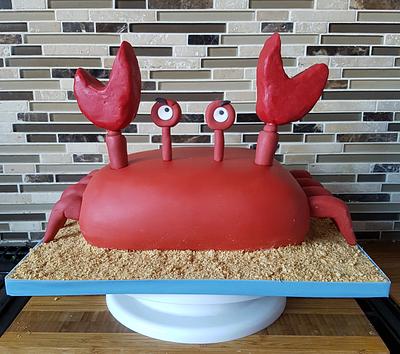 Crab Cake - Cake by Cake Karma:
