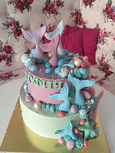 Mermaid cake - Cake by Doroty