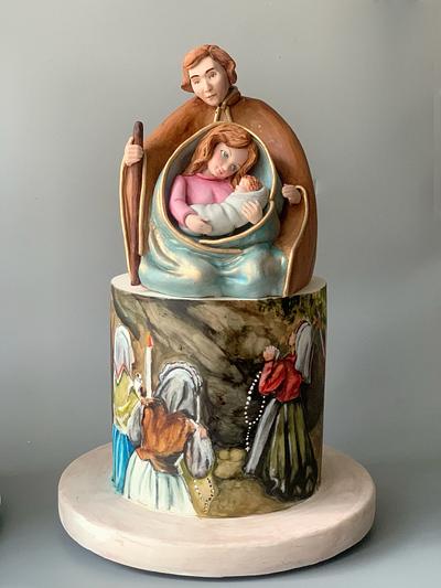 Maria in Fatima - Cake by Dsweetcakery