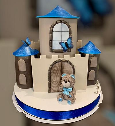 Bear's Castle💙 - Cake by CvetyAlexandrova