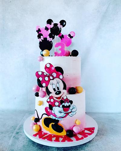 Minnie  - Cake by alenascakes