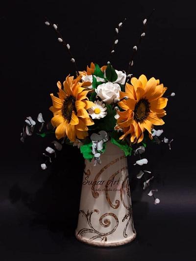 Summer bouquet 🌻 - Cake by Erika Amelia Ersek