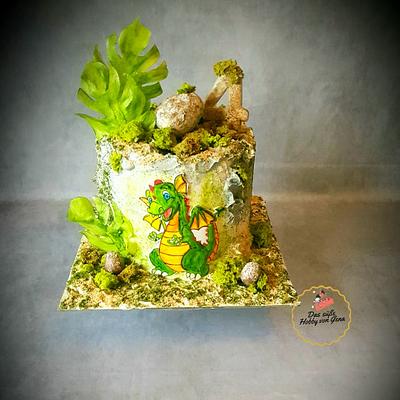Dino Cake - Cake by Gena