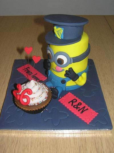 Captain Minion Birthday Cake - Cake by Barbora Cakes