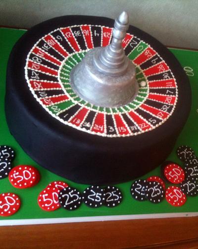 Roulette Wheel Cake - Cake by Premier Pastry