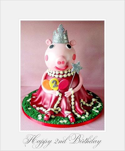 Princess Peppa  - Cake by marie