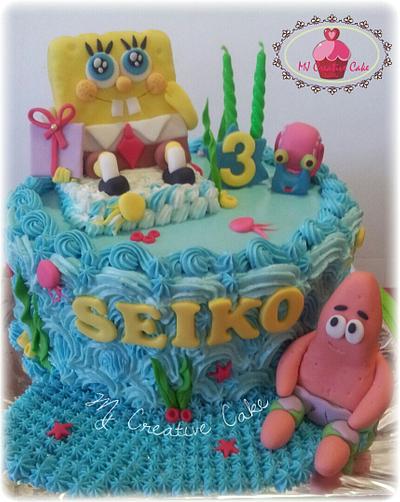 Spongsbob & friends - Cake by Mj Creative Cake by jlee