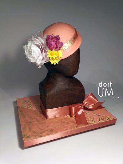 Pink hat  - Cake by dortUM