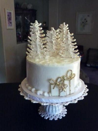 Our Christmas Cake - Cake by Cheryl's Creative Cakery