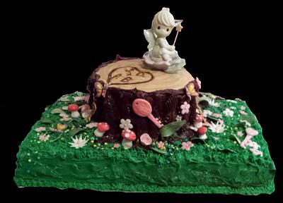 Bridal Shower Fairy Cake - Cake by Poey