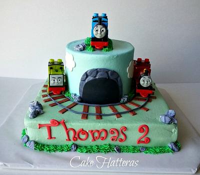 Thomas the Train - Cake by Donna Tokazowski- Cake Hatteras, Martinsburg WV