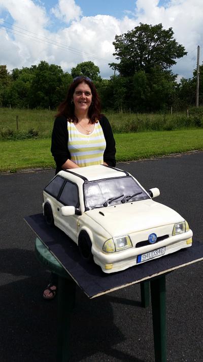 The car cake that could feed a village - Cake by Novel-T Cakes