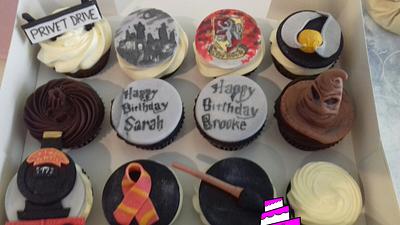 Harry Potter Cupcakes - Cake by Lorraine's Cakery