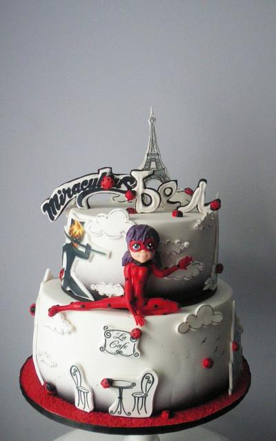 Miraculous ladybug cake - Cake by Rositsa Lipovanska