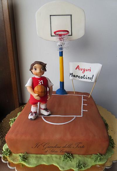 A young basketball player - Cake by Silvia Costanzo