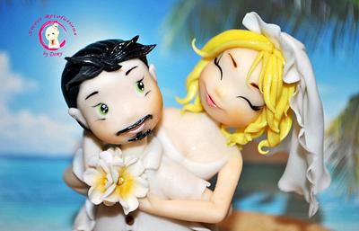 Just Married <3 - Cake by Domy