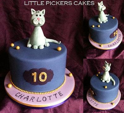 Gerald the cat - Cake by little pickers cakes