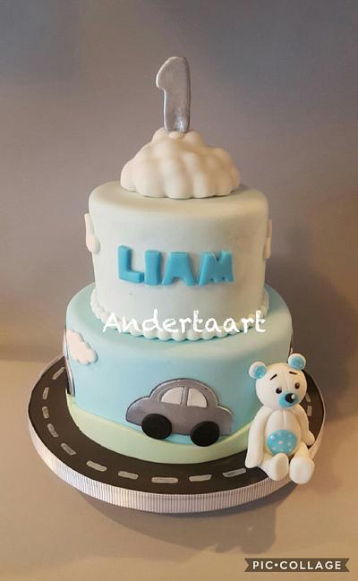 Cute car's cake  - Cake by Anneke van Dam
