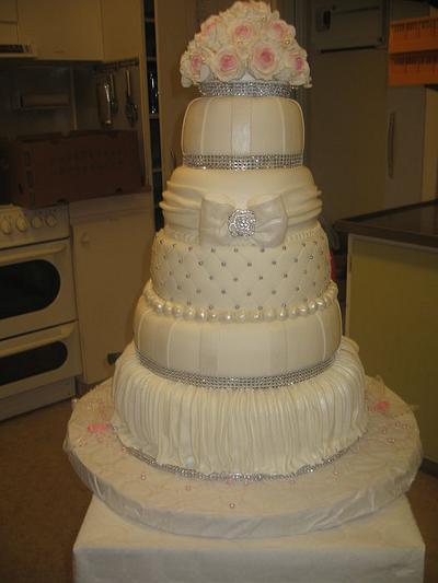 Dream wedding cake - Cake by rosiecake