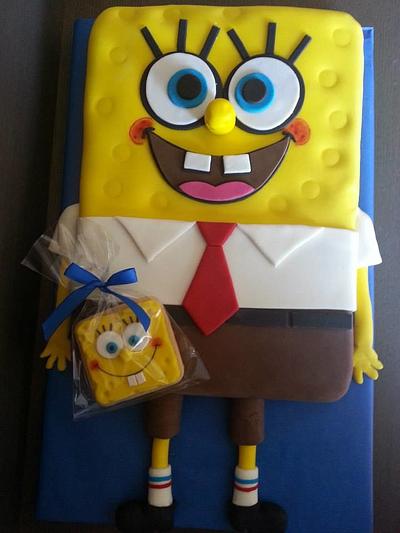 Bob Sponge - Cake by ChiquiCakes