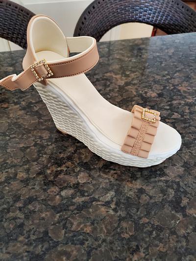 Edible sandals - Cake by Rosy67