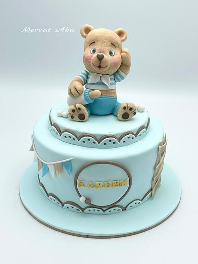 Babyboy cake - Cake by Mervat Abu