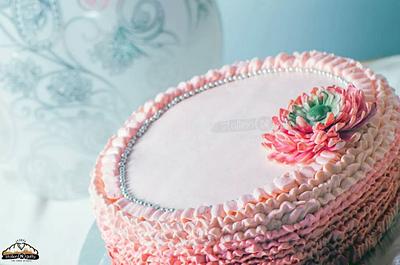 Swiss lady - Cake by Smitha Arun