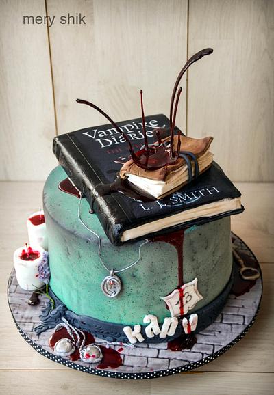 "The Vampire Diaries" theme - Cake by Maria Schick
