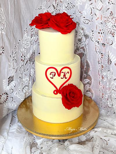 Wedding cake - Cake by Maja Motti