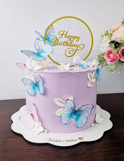 Butterfly cake  - Cake by Vyara Blagoeva 