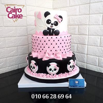 Panda Cake - Cake by Ahmed - Cairo Cake احلى تورتة