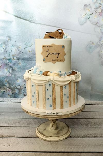 Baptism cake:) - Cake by SojkineTorty