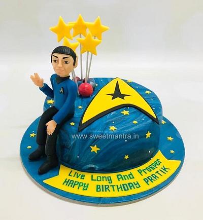 Star Trek cake - Cake by Sweet Mantra Homemade Customized Cakes Pune