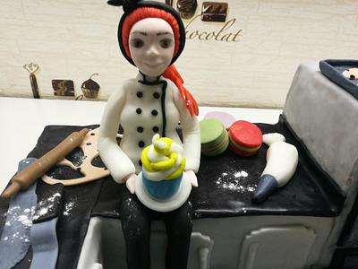 Krisi's Cake - Cake by Bubellesa sweet cake designer
