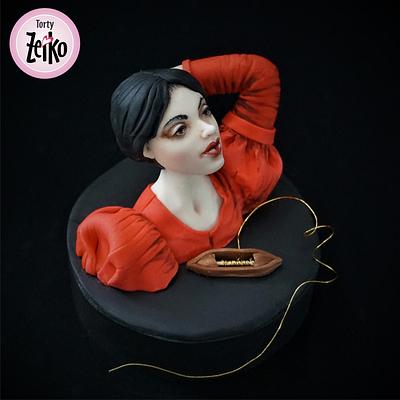 Penelope - collaboration "Odyssey the search for Ulysses - Art gallery  - Cake by Torty Zeiko