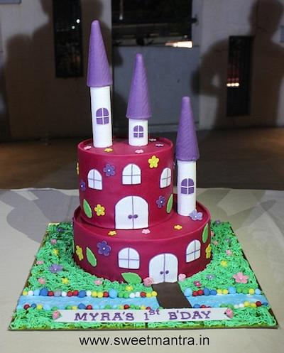 Princess theme cake - Cake by Sweet Mantra Homemade Customized Cakes Pune