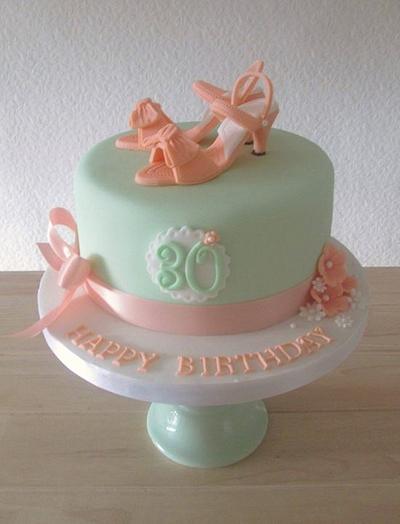 Sugar Shoes - Cake by The Buttercream Pantry