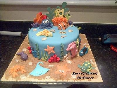 Under The Sea - Cake by Kerri's Cakes