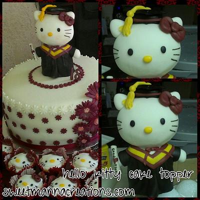 Hello kitty cake - Cake by Xinia Gomez
