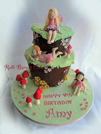 Amy's Fairy Cake - Cake by Ruth Byrnes