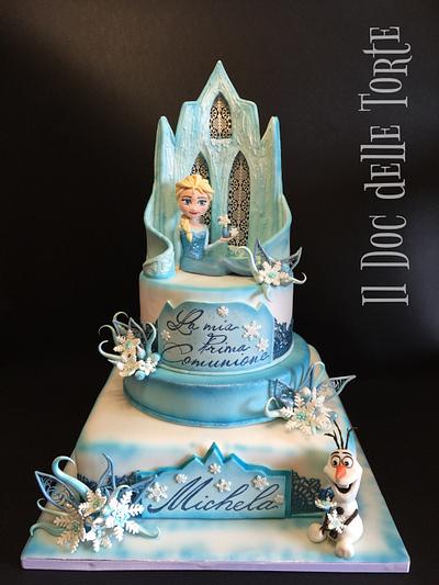 Frozen Communion Cake - Cake by Davide Minetti