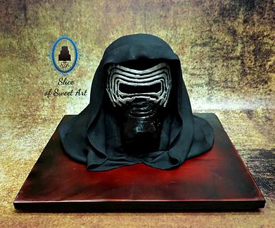 Kylo Ren - Star Wars The Force Awakens - Cake by Slice of Sweet Art
