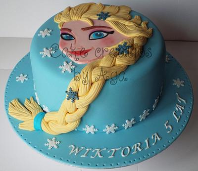 Frozen- Elsa cake - Cake by Cake Creations by Aga