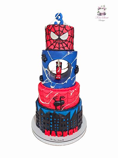 Spiderman cake - Cake by Kristina Mineva