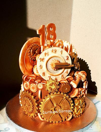Steampunk cake - Cake by Carmen Doroga