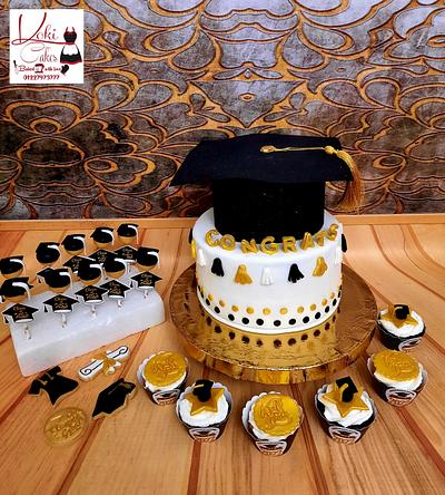 "Graduation candy bar" - Cake by Noha Sami