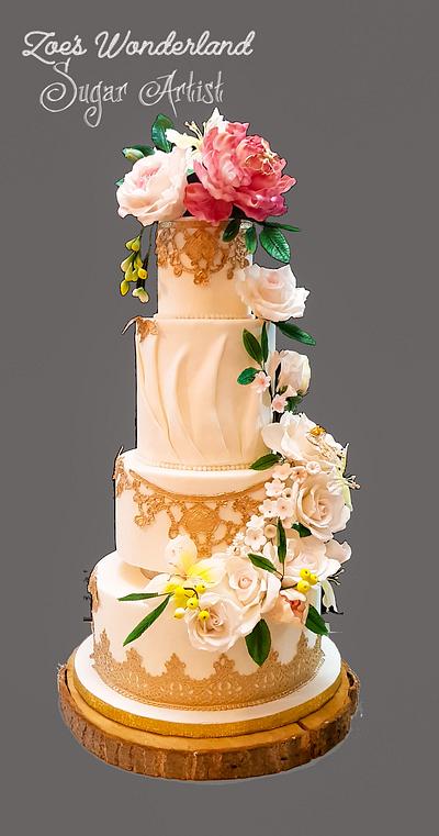 wedding spring cake - Cake by Zoi Pappou