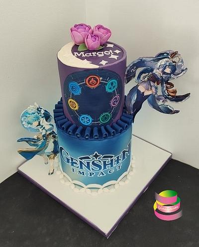 Manga birthday - Cake by Ruth - Gatoandcake
