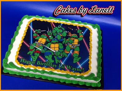Ninja Turtles  - Cake by Lanett