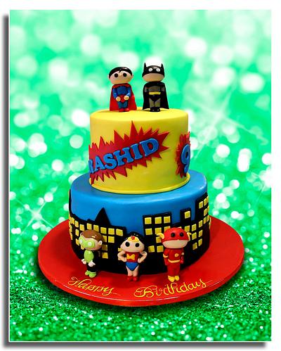 Baby superheroes cake - Cake by The House of Cakes Dubai